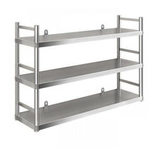 Wall-mounted wall rack wall rack storage rack storage oven rack microwave wall-mounted kitchen cabinet stainless steel rack