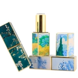 Bai Luofan, серия цветов высокого давления, магнитная пряжка, губная помада, пустой тюбик, сделай сам, тюбик для губной помады ручной работы, внутренний диаметр 12,1 мм