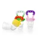 Thực phẩm cho bé cắn túi nhai nhạc trẻ sơ sinh mọc răng hàm dính trái cây và rau - Gutta-percha / Toothbrsuh / Kem đánh răng tưa lưỡi cho bé