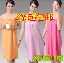  Open Buckle Beauty Salon With Bath Dresses Bathrobe Soft Pure Cotton Bath Clothes Bath sweaty sweaty