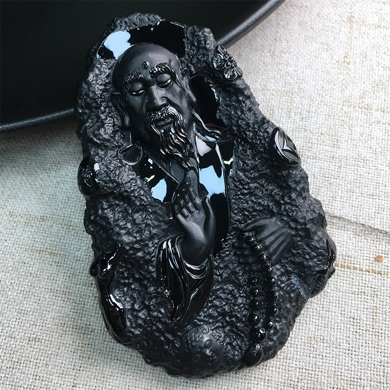 Quarry Weng Natural Burmese Jadeite Pendant - Putting Down Famous Works Collection Quality