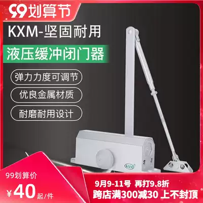 KXM Arc de Triomphe Door Closer Hydraulic Buffer Automatic Door Closer Home Door Fire Door Closer Fire Door Closer Fire Door