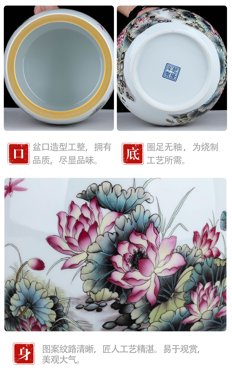 Jingdezhen ceramic lucky cornucopia desktop office sitting room decorates porch and exquisite handicraft furnishing articles