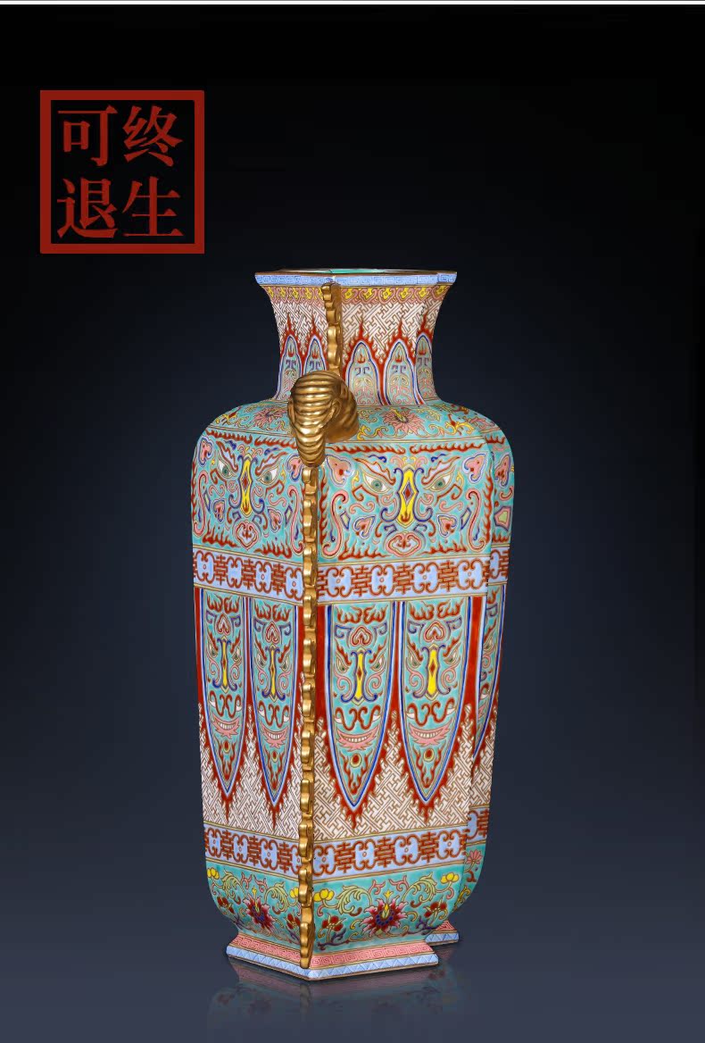 Weekly update 18 issue of imitation the qing qianlong solitary their weight.this auction collection jack ceramic vases, furnishing articles