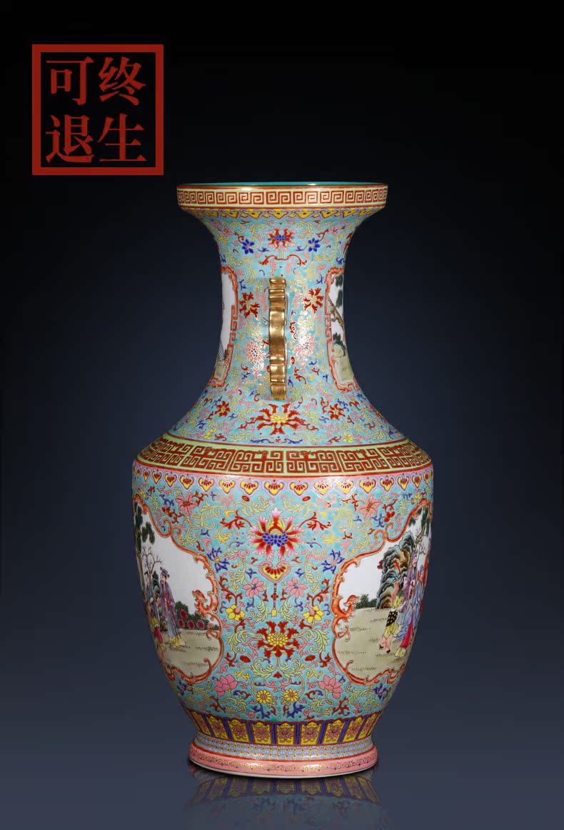 Weekly update 15 issue of imitation the qing qianlong solitary their weight.this auction collection jack ceramic vases, furnishing articles