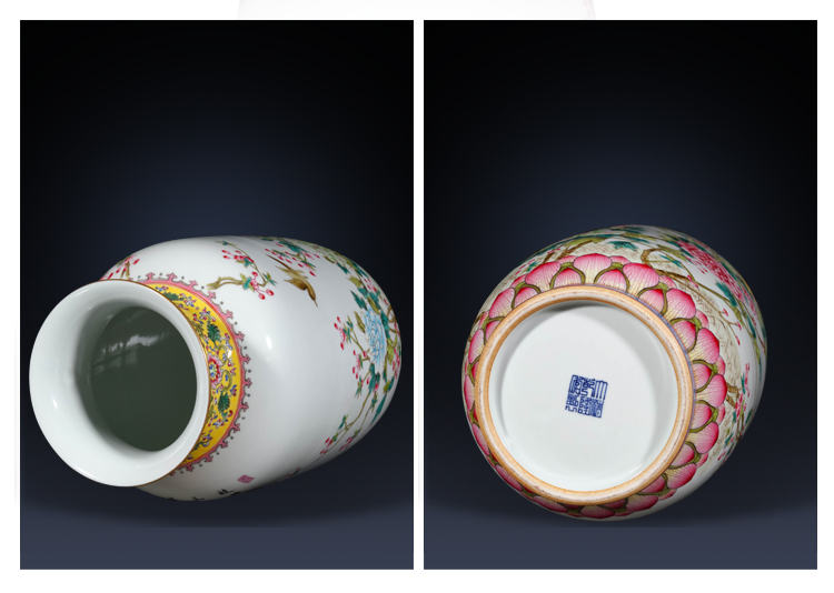 Weekly update 8 issue of imitation the qing qianlong solitary their weight.this auction collection jack ceramic vases, furnishing articles