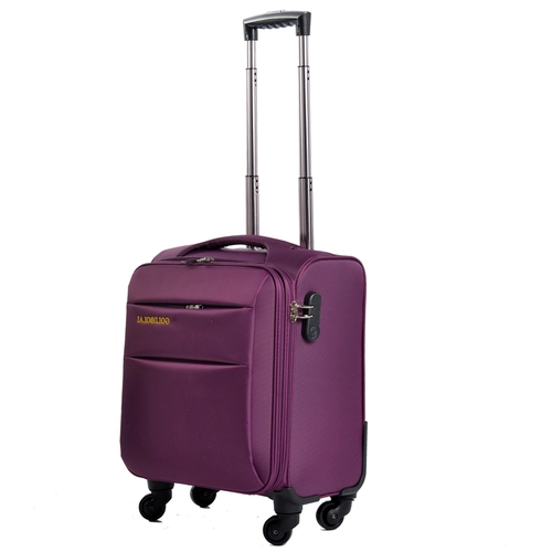 学生帆布行李箱布箱登机牛津布18寸防水密码箱女新款大容量网红20