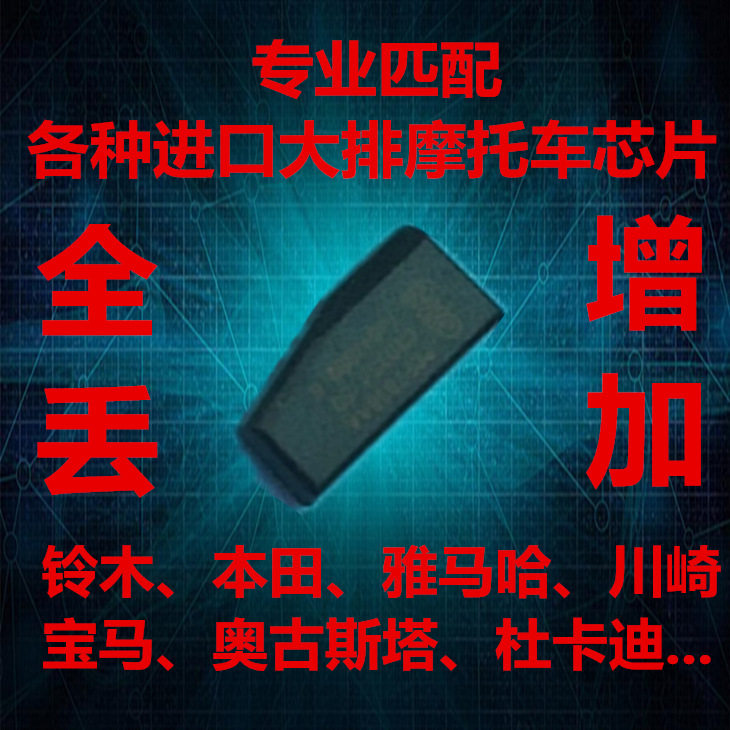 Adapt Kawasaki VERSYS650 1000 ninja650 ninja650 z900 Z800 Z800 lose addition of the chip key