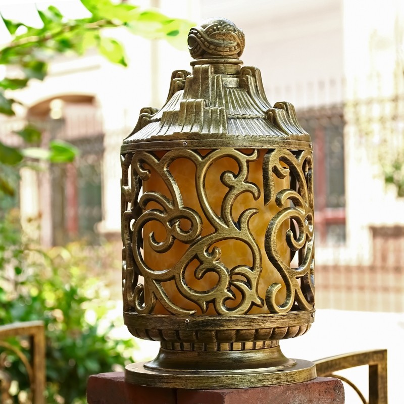 Home Peripheral Wall Column Headlights Waterproof Villa Garden Door Column Wall Headlights Outdoor Courtyard Gate Pillar Wall Lamp