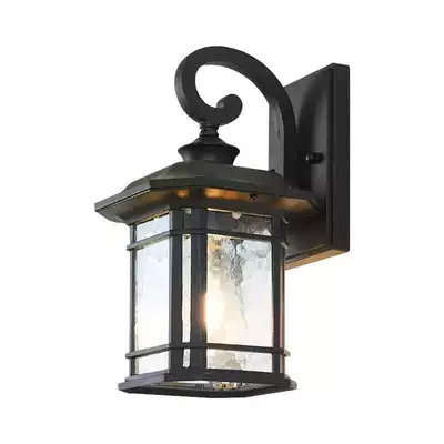 Wall lamp Outdoor waterproof led household courtyard villa door balcony corridor American retro outdoor wall lamp