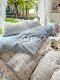 Class a Four-Piece Bed Sheet Set, Washed Cotton, 2026 New Style Fitted Sheet Bedding, Summer Student Dormitory Three-Piece Set