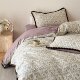 Class a Floral Pure Cotton Four-Piece Set, Light Luxury, High-End Feel, Premium Duvet Cover, Bed Sheet, All-Cotton Fitted Sheet, French Vintage Style Bed