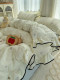 Class a four-piece bed set 2026 new Korean style quilt cover sheet double yarn student single bed dormitory three-piece set 2