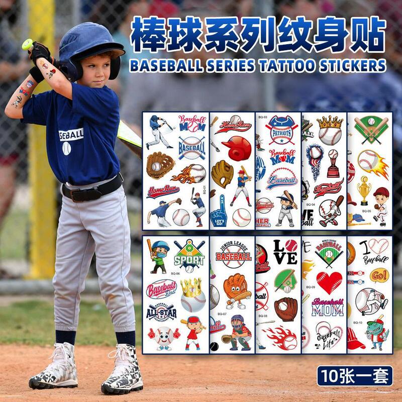 Cross-Border New Baseball Tattoo Stickers for Children, Cartoon Waterproof World Cup Tournament Club Temporary Stickers Cross-Border New Baseball Tattoo Stickers for Children, Cartoon Waterproof World Cup Tournament Club Temporary Stickers