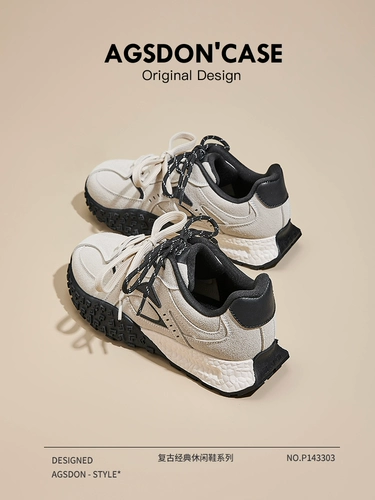 Augusten Sports Forrest женская обувь, новинка 2025 года, летняя повседневная легкая толстая подошва, ретроспективная моральная тренировка, дышащая и увеличенная