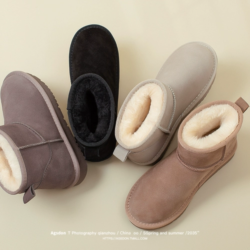 Утепленные нескользящие удерживающие тепло сапоги на платформе, размер