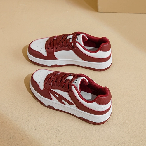 Кроссовки, красные свадебные туфли на платформе для невесты, спортивная обувь для отдыха