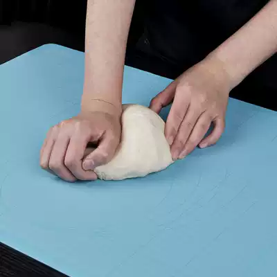 Thickened baking silicone mat, kneading mat, roll-out panel, small oversized non-slip chopping pad home scale