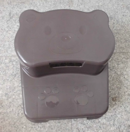 Двухэтажная детская пластиковая нескользящая подставка для ног