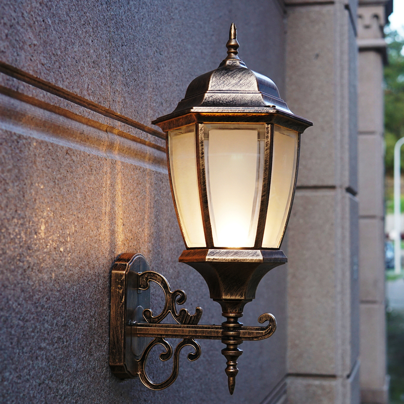 European-Style Outdoor Wall Lamp, Outdoor Terrace Lamp, Large Exterior Wall Lamp, Waterproof Garden Lamp, Villa Fence Gate Wall Lamp European-Style Outdoor Wall Lamp, Outdoor Terrace Lamp, Large Exterior Wall Lamp, Waterproof Garden Lamp, Villa Fence Gate Wall Lamp