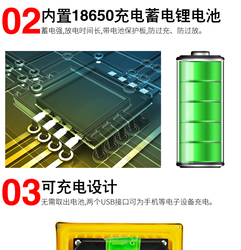 Ánh sáng cắm trại LED sạc ngoài trời lũ ánh sáng nhà khẩn cấp ánh sáng chói ánh sáng gian hàng đèn lều ngựa ánh sáng cầm tay đèn đội đầu công suất lớn