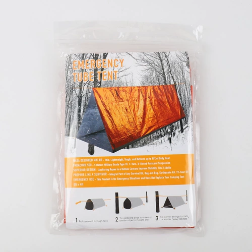 Дорожный спасательный жилет для путешествий, термос, спальный мешок