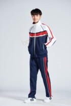 bopos brand School uniform junior high school spring sportswear class suit @