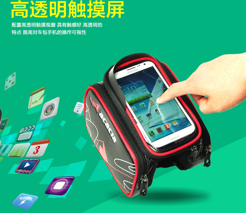 Sacoche pour vélo mixte ACACIA - Ref 2212454 Image 18