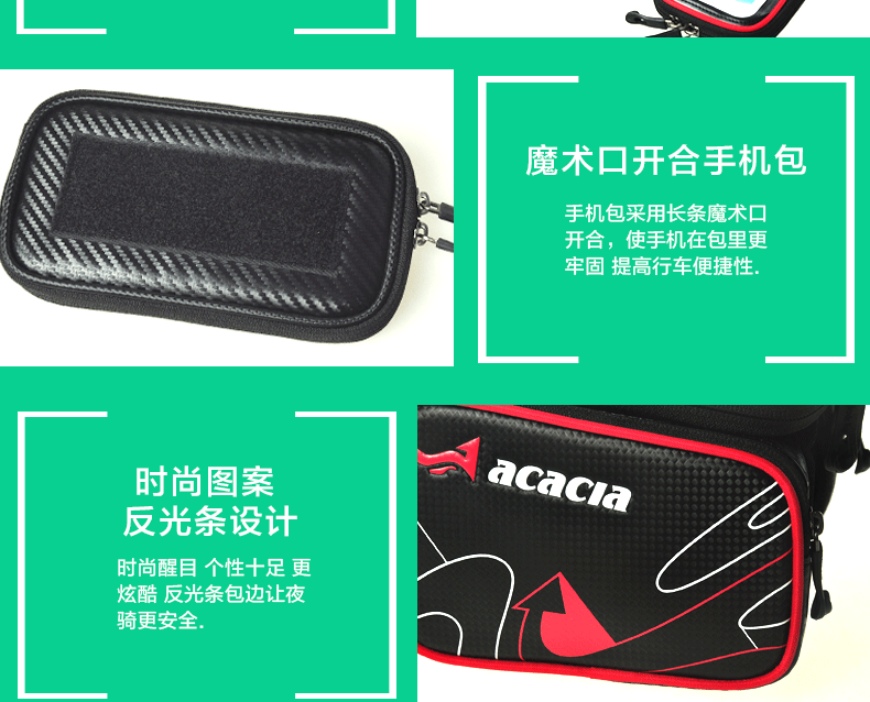 Sacoche pour vélo mixte ACACIA - Ref 2212454 Image 35