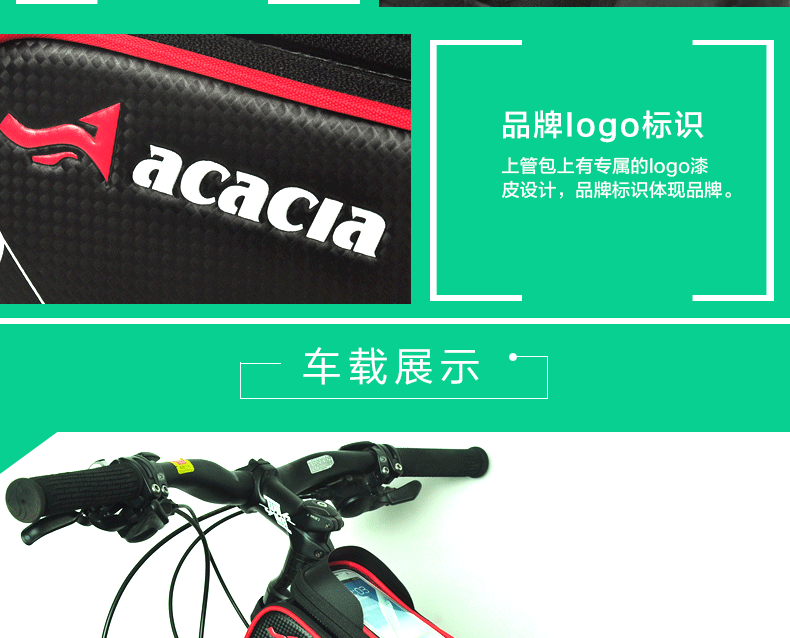 Sacoche pour vélo mixte ACACIA - Ref 2212454 Image 37