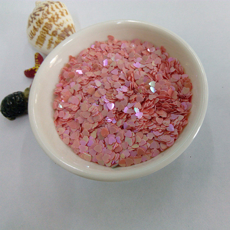 Shaped sequin nail glitter glitter sheet Five-pointed star love round DIY handmade jewelry patch 3D laser sheet