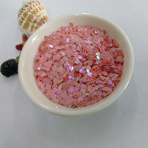 Shaped sequin nail glitter glitter sheet Five-pointed star love round DIY handmade jewelry patch 3D laser sheet