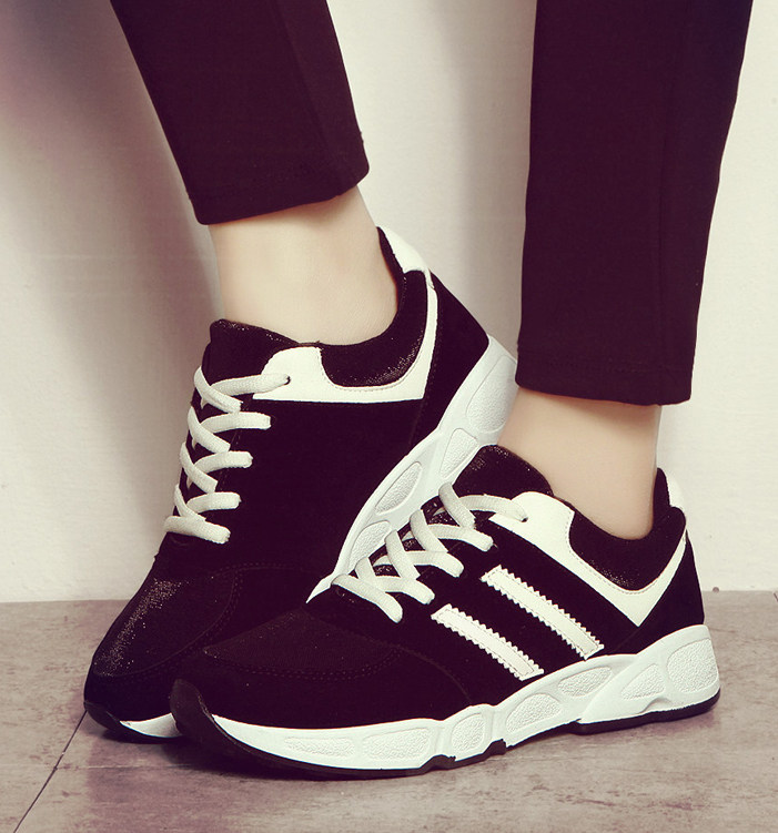 Korean version of the trendy casual shoes star forrest shoes women's sports style low-top shoes flat shoes jogging sneakers student shoes