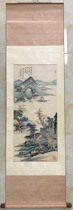 Feng Chauzhan landscape painting Hand painting and calligraphy and painting collection of calligraphy and painting office book house hanging painting ancient playing country painting bag old