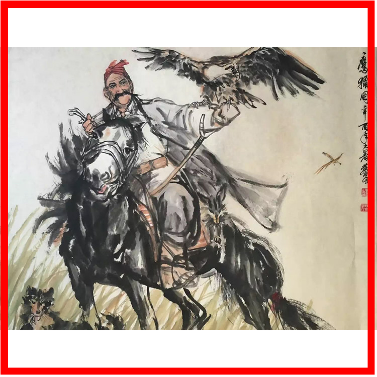 Huang Hanghai Huang Handwriting famous famous handwriting painting and authenticity collection of ancient playing old paintings books and paintings old hot sell