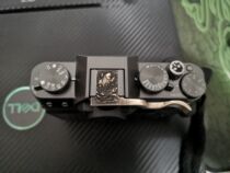 Customized creative brass suitable for Fuji xt30 xt20 xt-2 xt-3xt-10 camera hot shoe cover finger handle