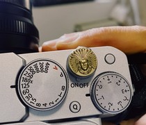 Manual creative custom metal Leica Fuji Canon Sony Hassumono Anti-microfilm machine shutter button