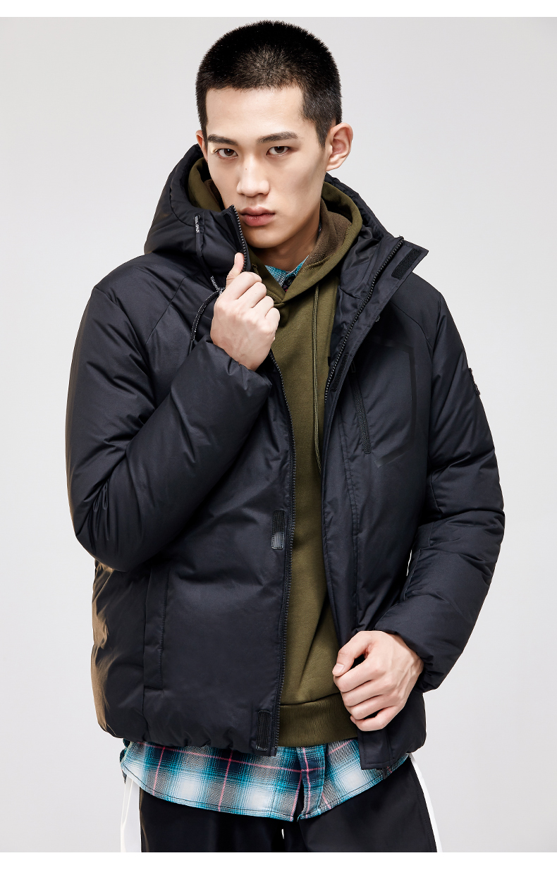 Anta sports down jacket nam mùa đông 2018 mới dày ấm áp thể thao cotton nam áo khoác ngắn —