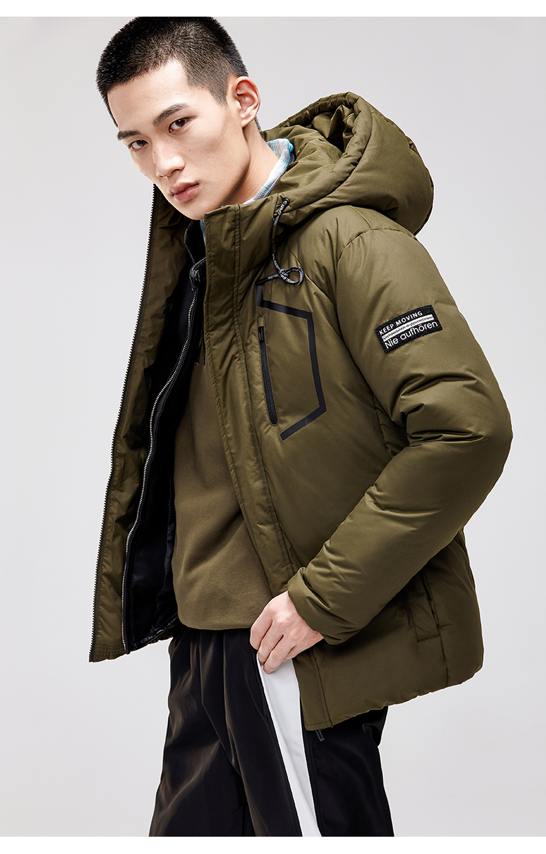 Anta sports down jacket nam mùa đông 2018 mới dày ấm áp thể thao cotton nam áo khoác ngắn —