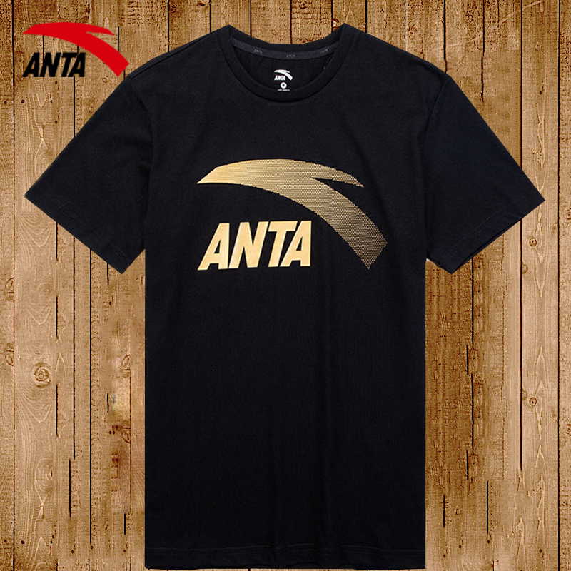 Ann Stepping Short Sleeve Cotton T-shirt Man 2022 New Men's Clothing Casual Blouse Men T-Shirt Official Flagship Sportswear