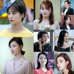 Sansheng은 같은 스타일의 귀걸이와 목걸이, Qian Qian, Cheng Cheng, Wu Eleven, Wang Likun, Zhang Yingnan, Xuemei 인형을 만나서 행운입니다.