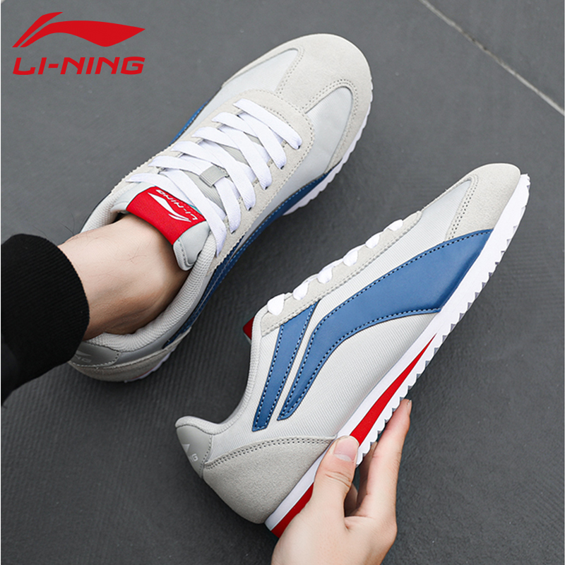 Li Ning Men Shoes Sneakers Spring 2022 New Board Shoes Casual Shoes Liming Little White Shoes Summer Argan Shoes Tide