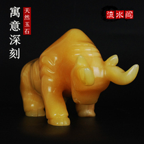 Yushiniu ornaments office desktop crafts sent to leaders to send friends auspicious works of art