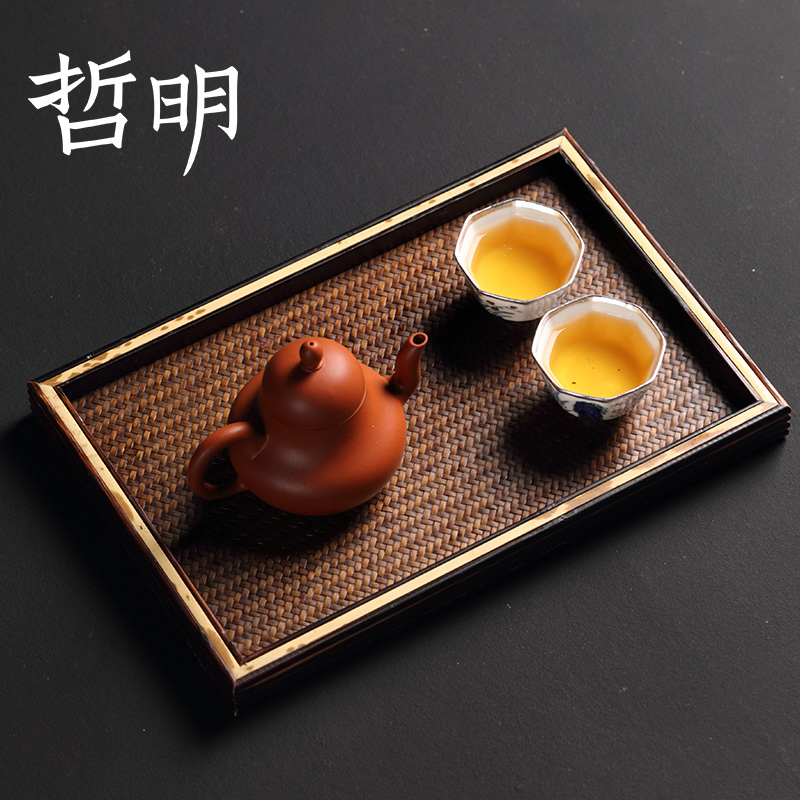 Philosophy Mümmee Deer Tea Nursery Tea Tray Dry Bubble Table Bamboo Tea Pot Bearing Day Style Minimalist Tea Set Accessories Wende Play Tray