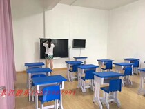 Desk and chair training class for primary and secondary school students learning preschool single kindergarten desk tutorial school direct