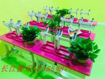 Kindergarten tables and chairs preschool reinforced desks and chairs plastic desks and chairs childrens double tables and chairs plastic steel tables and chairs