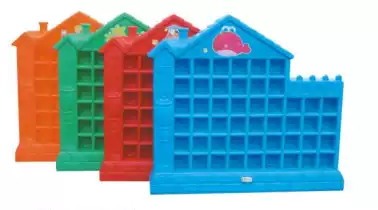 Kindergarten mouth cup holder * plastic cup holder * toy holder * plastic house cup holder