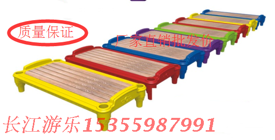 Nursery School Bunk Bed Toned Beds Children Plastic Wooden Boards Afternoon Nap Tiled Bed Kindergarten Bed