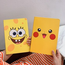  2020 ipadPro11 protective cover air4 anti-fall Pro10 5 cute ipad10 2 Spongebob soft shell