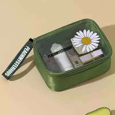 Travel wash bag cosmetic bag waterproof cosmetics storage bag portable transparent large capacity multifunctional cosmetic bag small